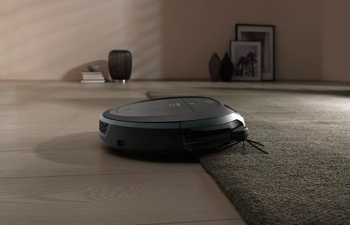 Робот-пылесос Miele SLQL0 Scout RX2 Home Vision графитовый серый