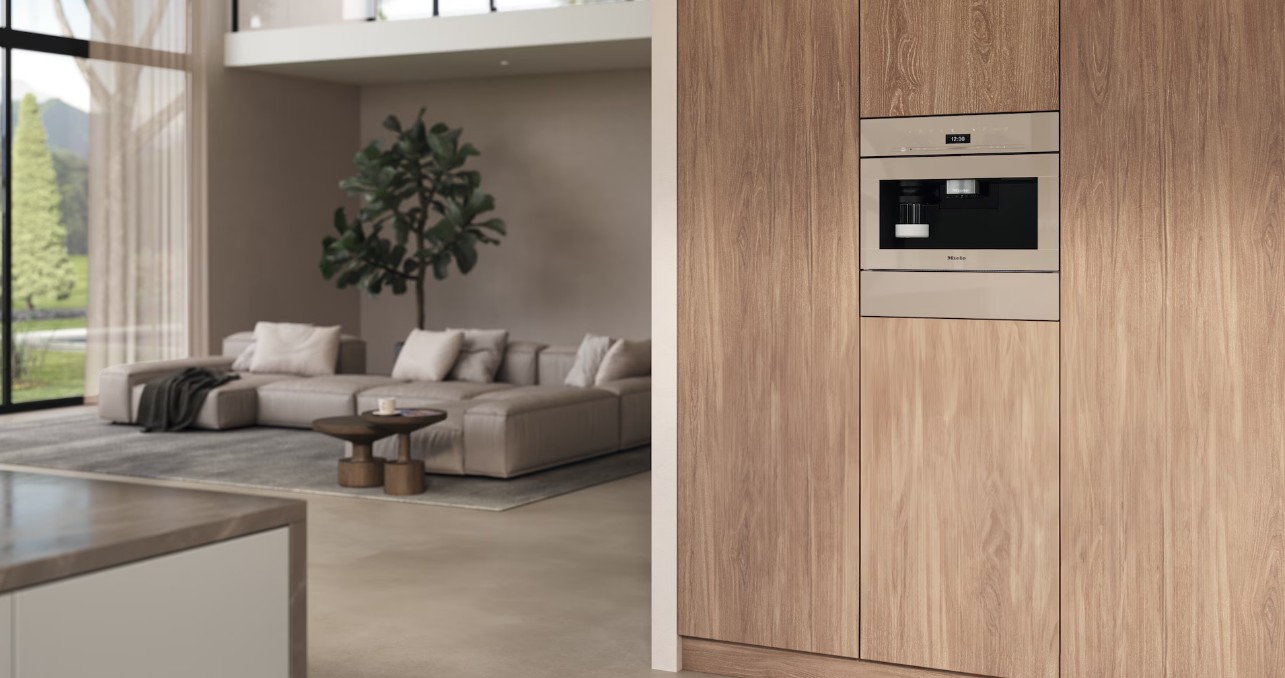 Встраиваемая кофемашина Miele CVA 7440 Pearl beige
