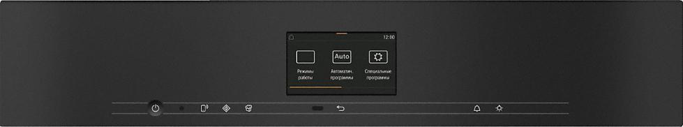 Фото компактный духовой шкаф miele h 7640 bm obsw