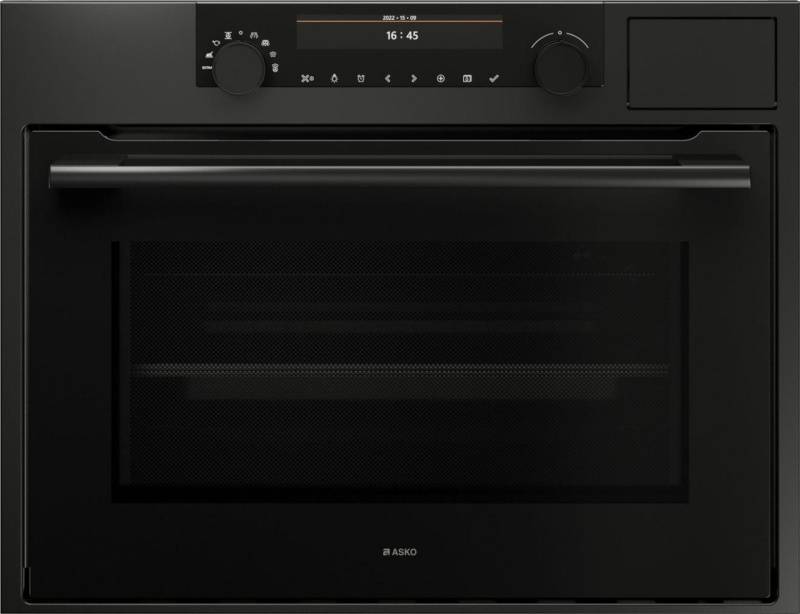 Фото духовой шкаф с функцией пара и свч asko ocsm8487a1