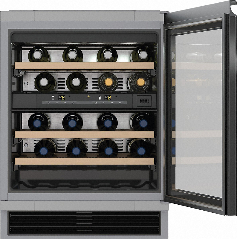 Встраиваемый винный холодильник Miele KWT 6321 UG OBSW с витрины, новый