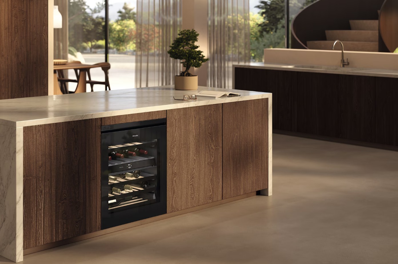 Встраиваемый винный холодильник Miele KWTUS 7074 F
