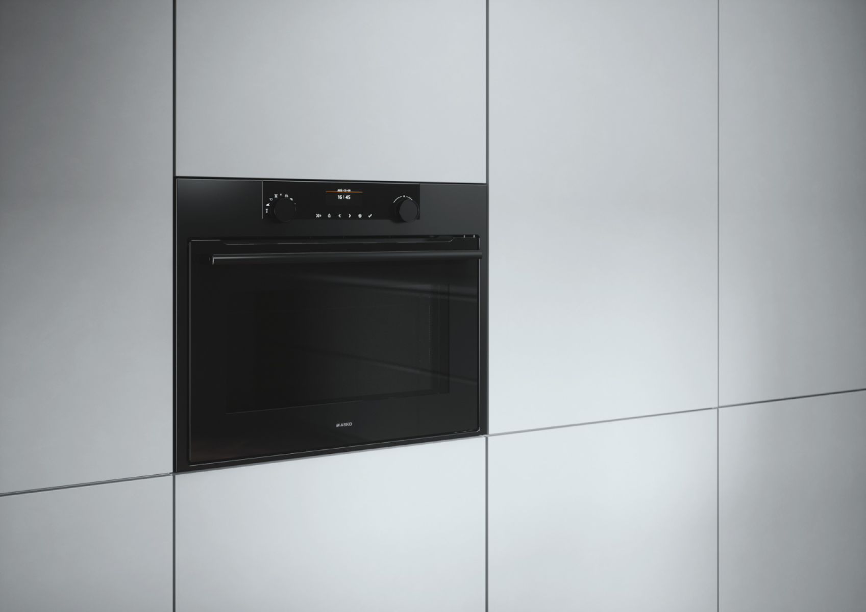 Фото духовой шкаф с функцией свч asko ocm8464a1