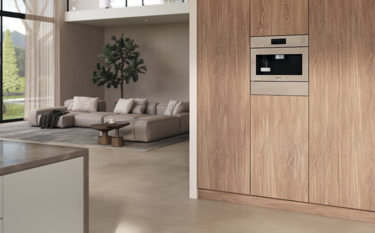 Встраиваемая кофемашина Miele CVA 7845 Pearlbeige