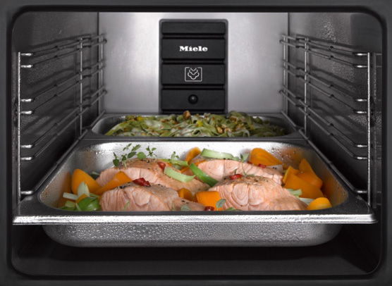 Встраиваемая пароварка Miele DG6800 HVBR