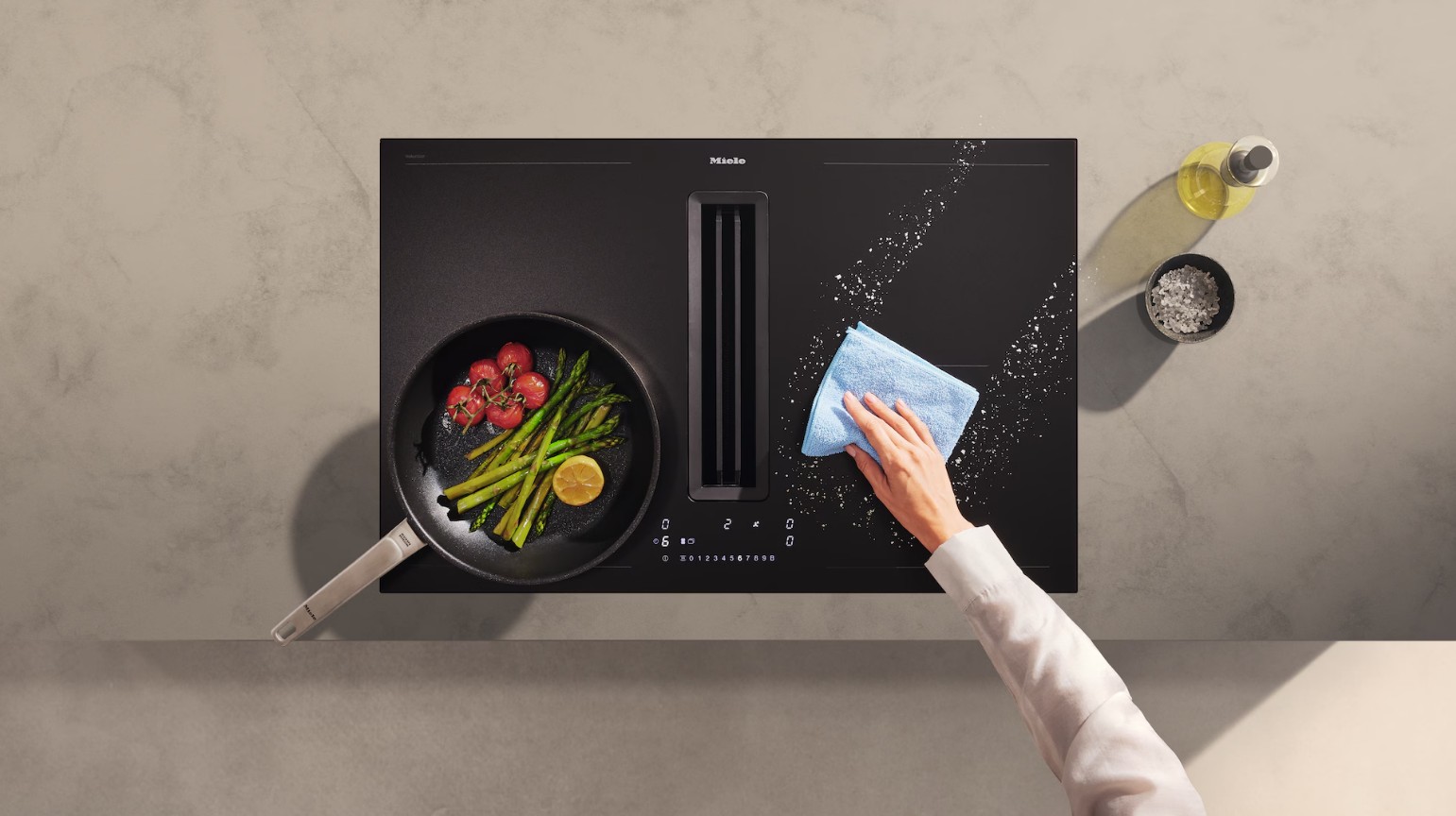 Индукционная варочная панель Miele KMDA 7876 FL U MattFinish
