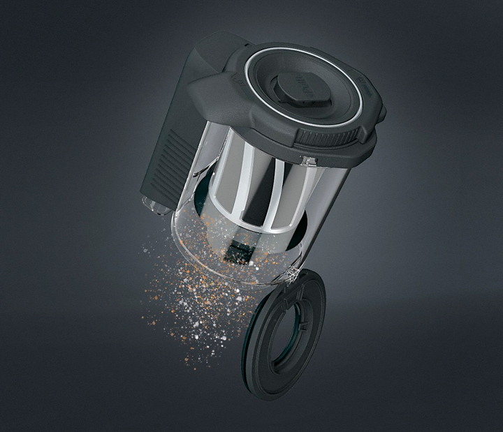 Пылесос Miele SMML0 Triflex HX1 Pro серый инфинити
