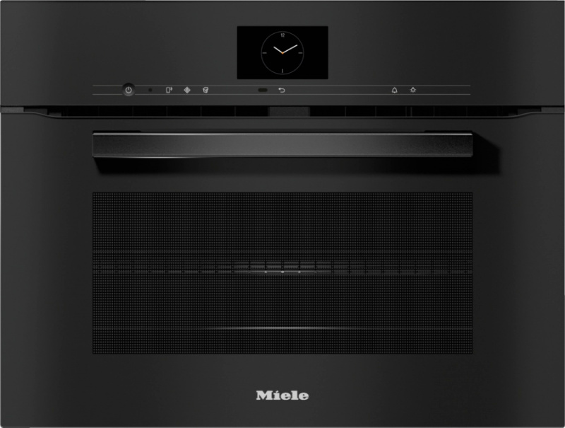 Фото компактный духовой шкаф miele h 7640 bm obsw
