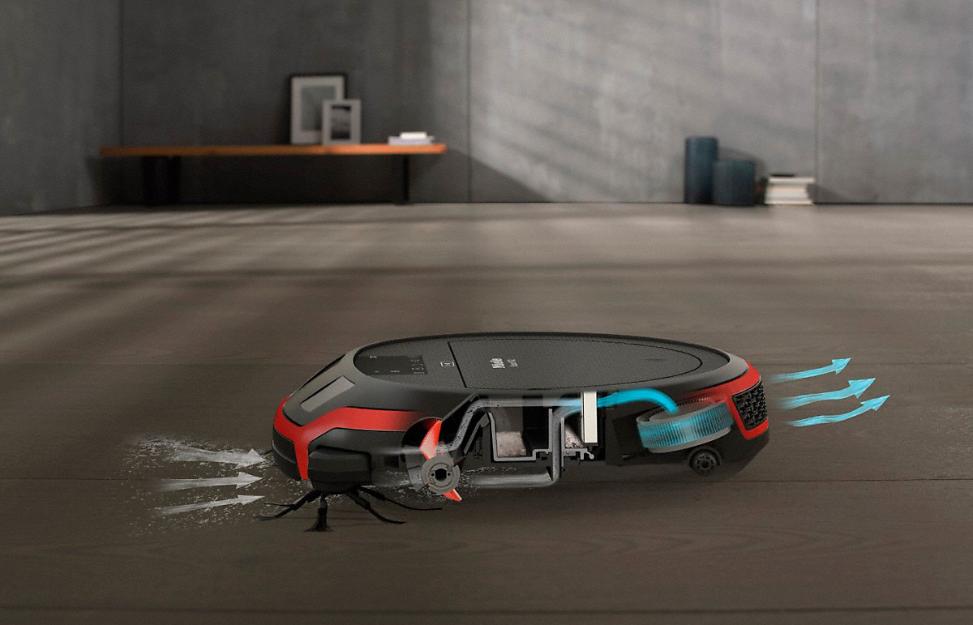 Робот-пылесос Miele SLQL0 Scout RX2 манговый красный