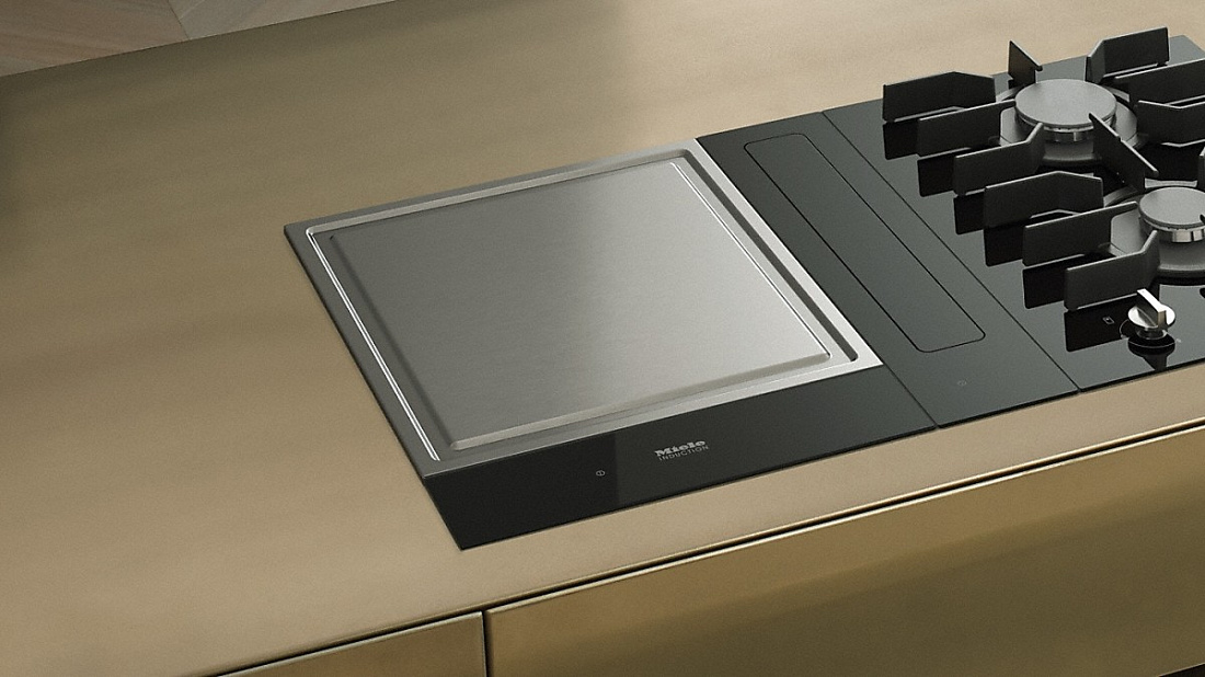 Газовая варочная панель Miele CS7102FL с витрины, новая