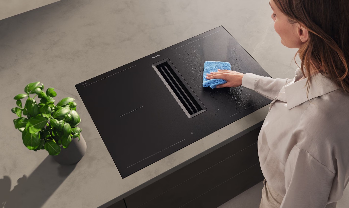 Индукционная варочная панель Miele KMDA 7876 FL U MattFinish