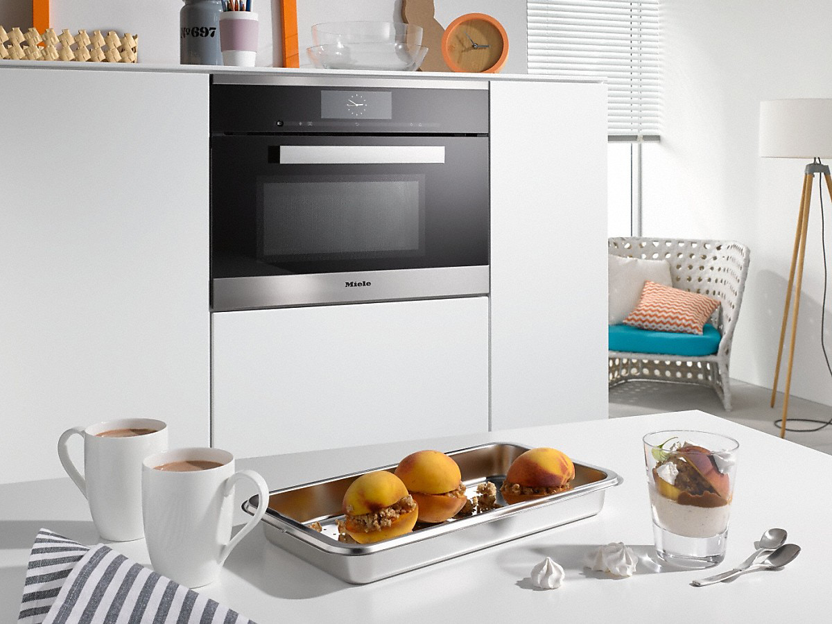 Пароварка с СВЧ Miele DGM6800 EDST/CLST