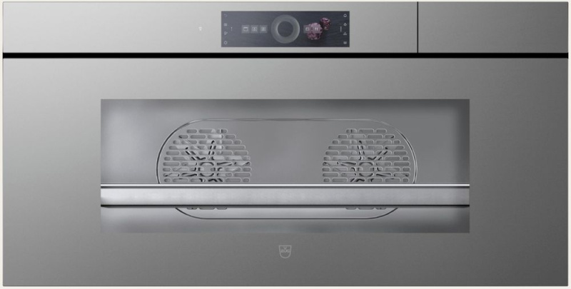 Паровой шкаф V-ZUG CombiSteamer V6000 45L Grand AutoDoor платина CS6T-23046