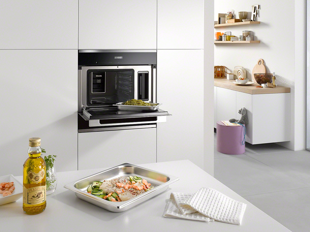 Встраиваемая пароварка Miele DG 6100 EDST CLST