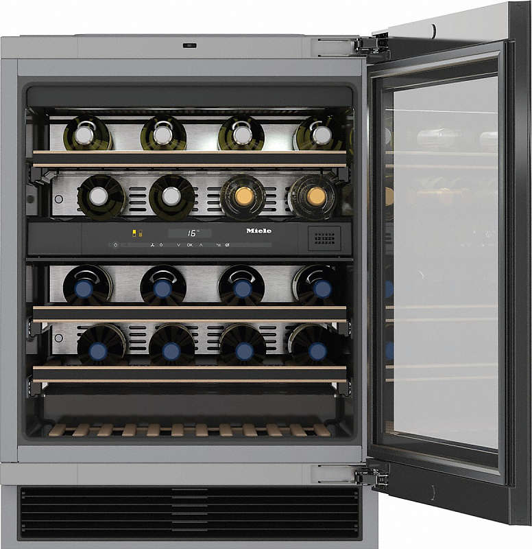 Встраиваемый винный холодильник Miele KWT 6322 UG OBSW с витрины, новый