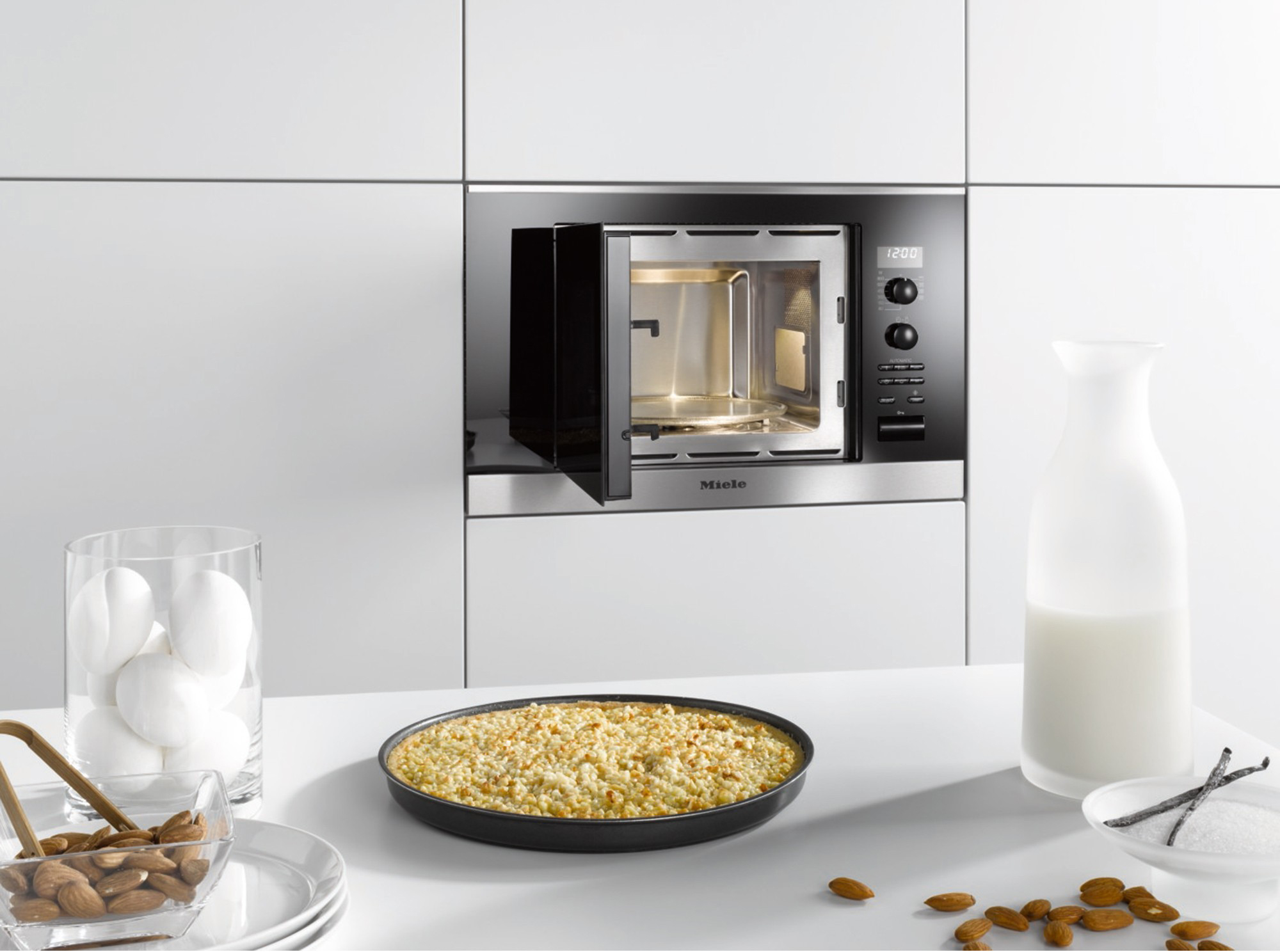 Встраиваемая микроволновая печь Miele M 6032 SC EDST/CLST