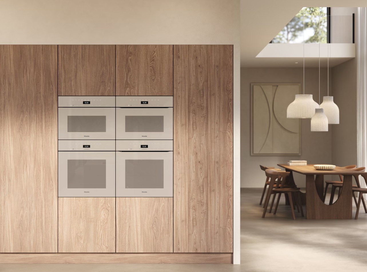 Фото духовой шкаф miele h 7464 bpx pearl beige