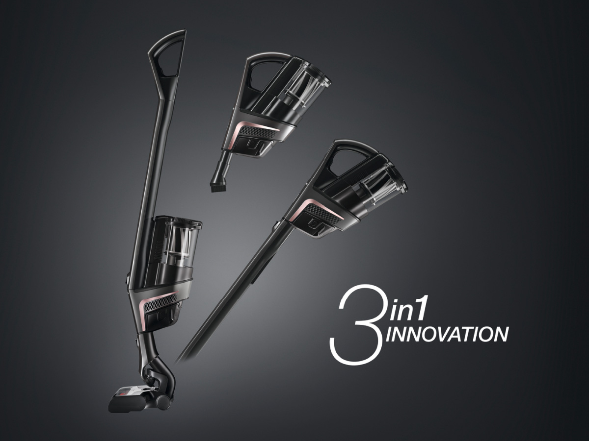 Пылесос Miele SMML0 Triflex HX1 Pro серый инфинити