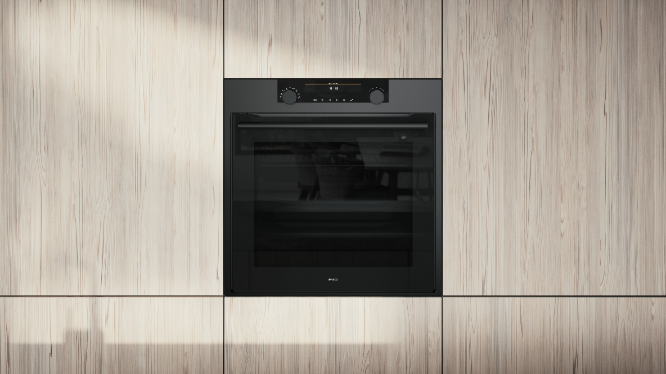Фото пиролитический духовой шкаф asko op8687a1