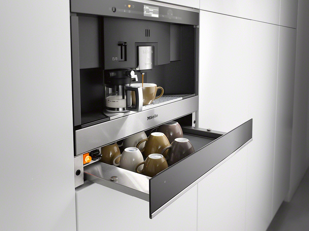 Встраиваемая кофемашина капсульная Miele CVA6431 EDST/CLST