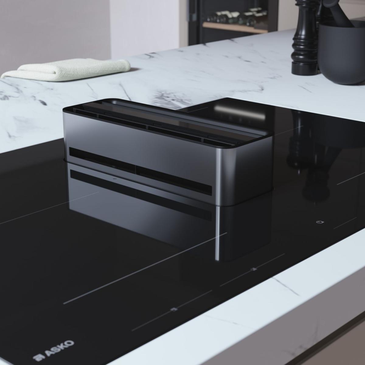 Индукционная варочная панель со встроенной вытяжкой ASKO HIHD854GF