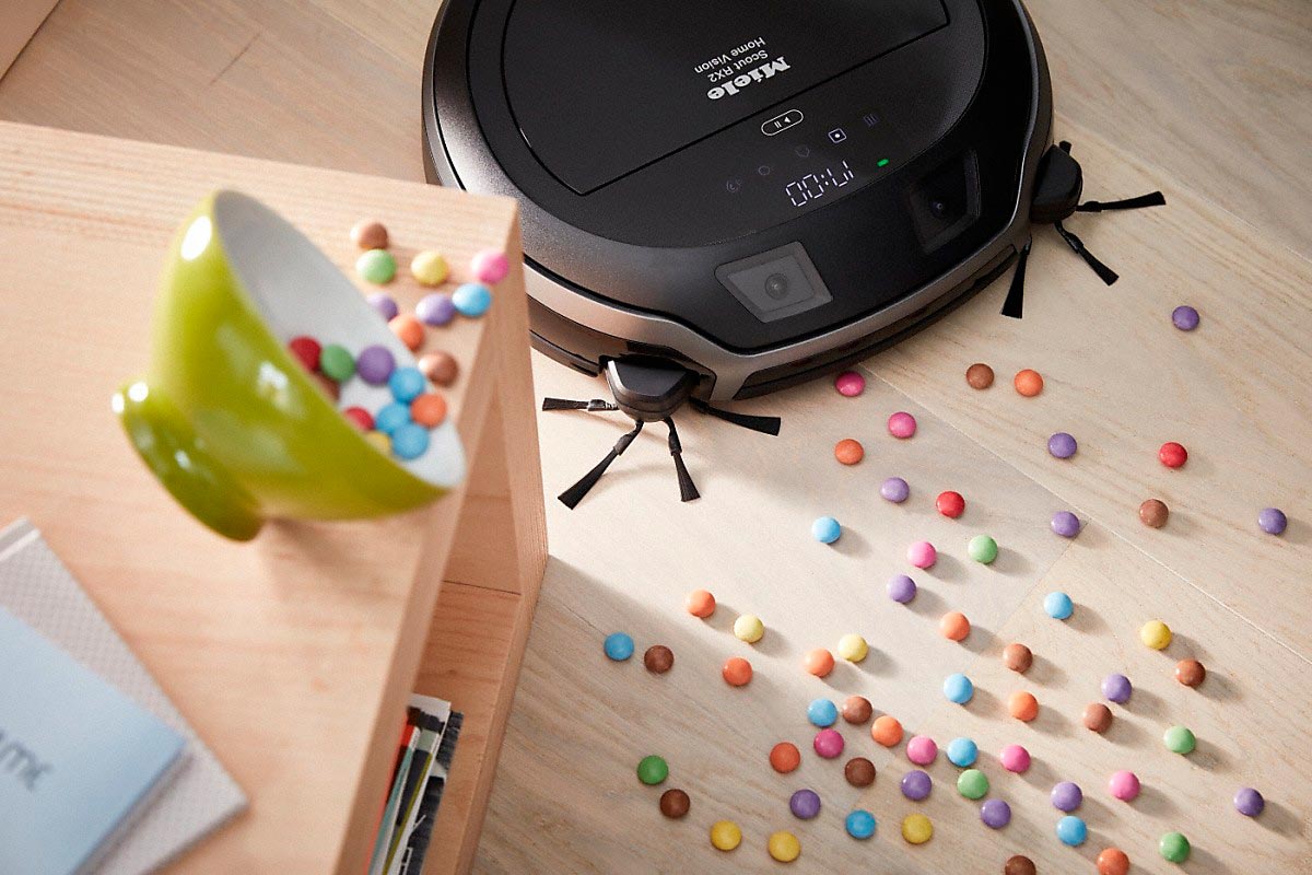 Робот-пылесос Miele SLQL0 Scout RX2 Home Vision графитовый серый
