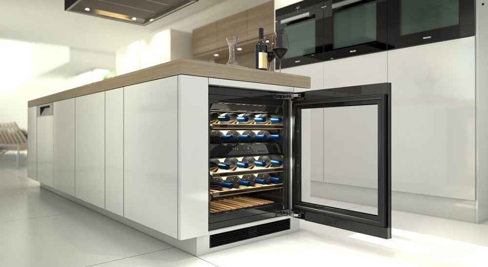 Встраиваемый винный холодильник Miele KWT 6322 UG OBSW с витрины, новый