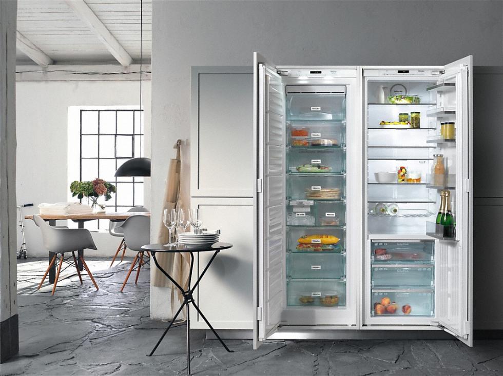 Встраиваемый холодильник Miele K37472iD с витрины, новый