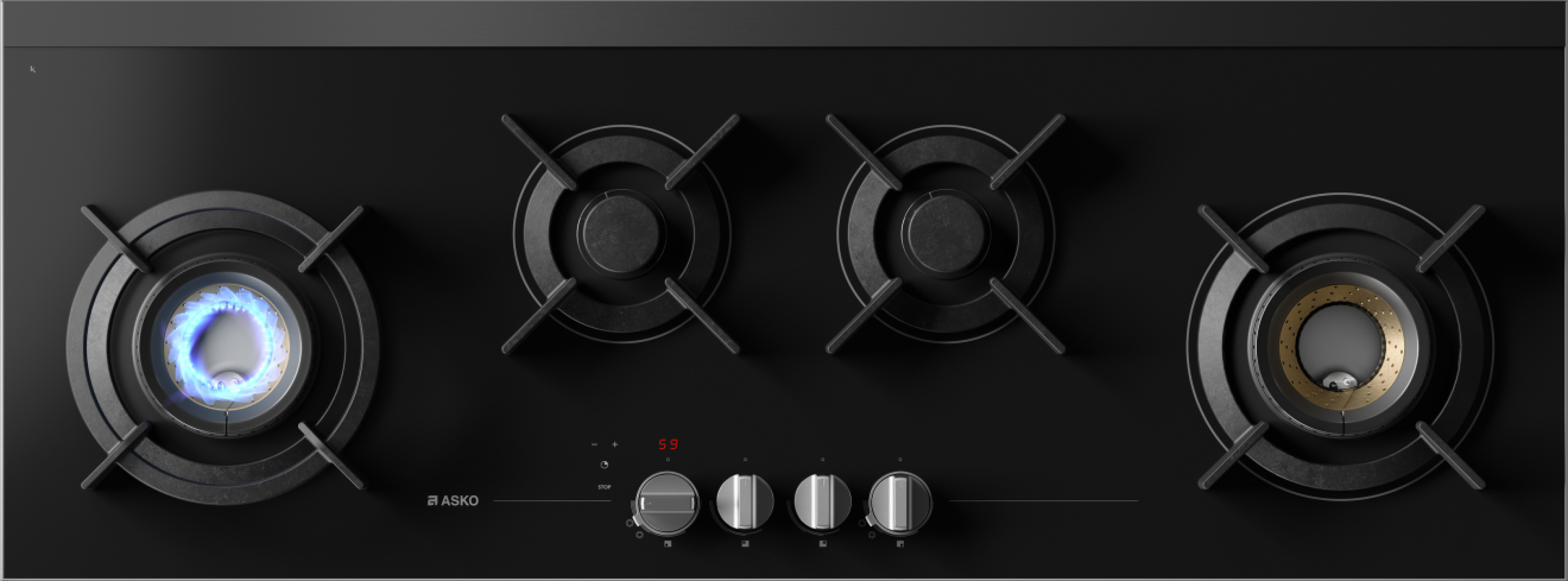 Газовая варочная панель ASKO HG8144BGB1