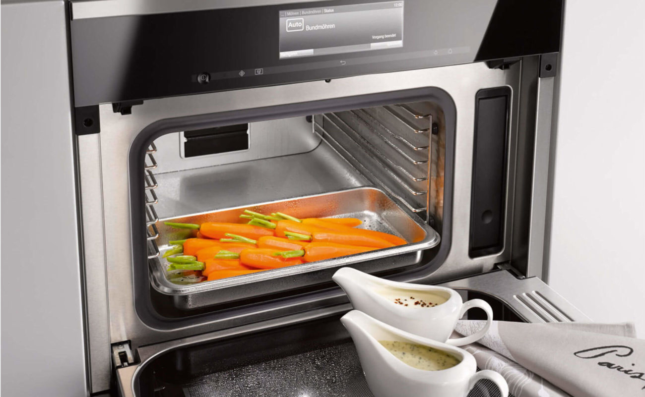 Пароварка с СВЧ Miele DGM6800 EDST/CLST