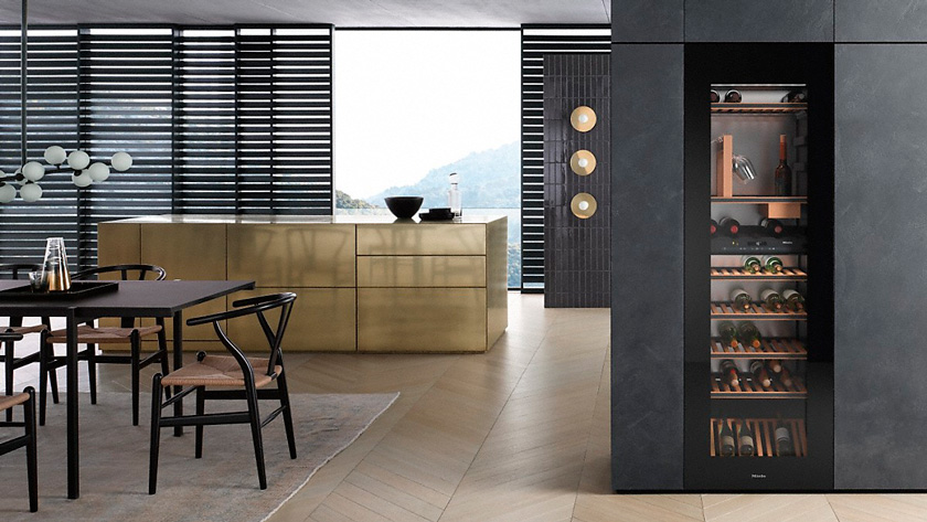Встраиваемый винный холодильник Miele KWT 6722 iGS OBSW