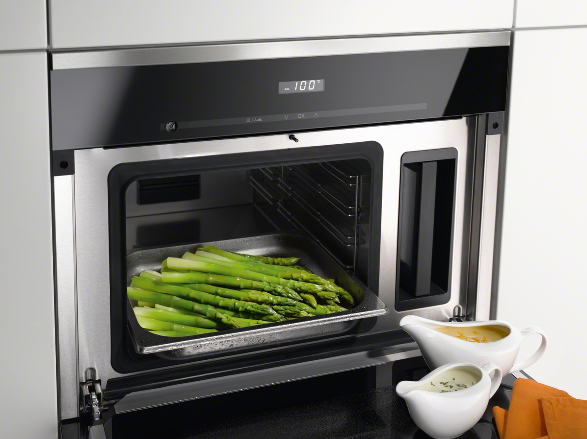 Встраиваемая пароварка Miele DG6200 EDST/CLST