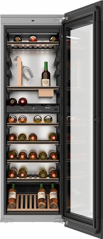 Встраиваемый винный холодильник Miele KWT 6722 iGS OBSW
