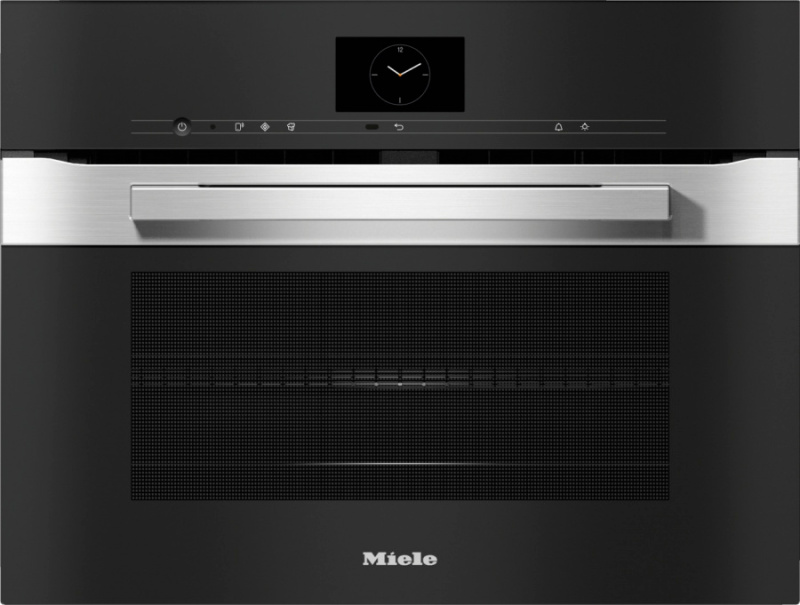 Фото компактный духовой шкаф miele h 7640 bm edst/clst