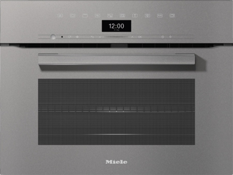 Фото компактный духовой шкаф miele h 7440 bm grgr