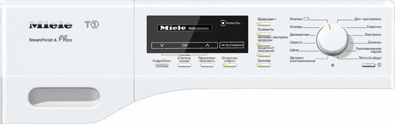 Сушильная машина Miele TKG650WP ChromeEdition