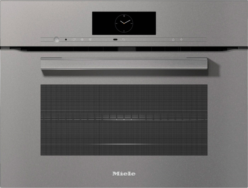 Фото компактный духовой шкаф miele h 7840 bm grgr