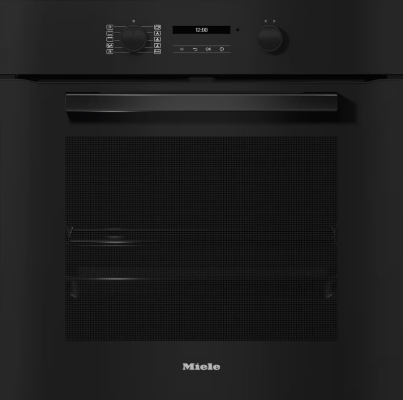 Фото духовой шкаф miele h 2861 1 bp 125 edition obsidian black
