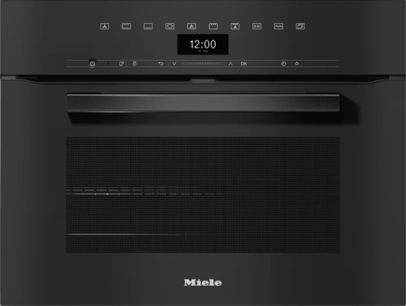 Фото компактный духовой шкаф miele h 7440 b obsw